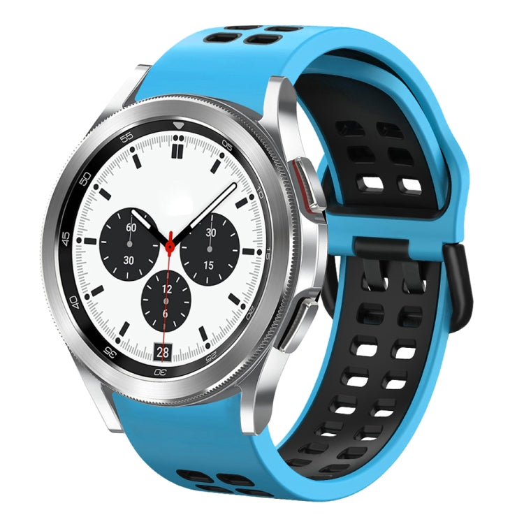Cinturino in silicone bicolore 20mm per Galaxy Watch4 Classic