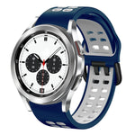 Cinturino in silicone bicolore 20mm per Galaxy Watch4 Classic