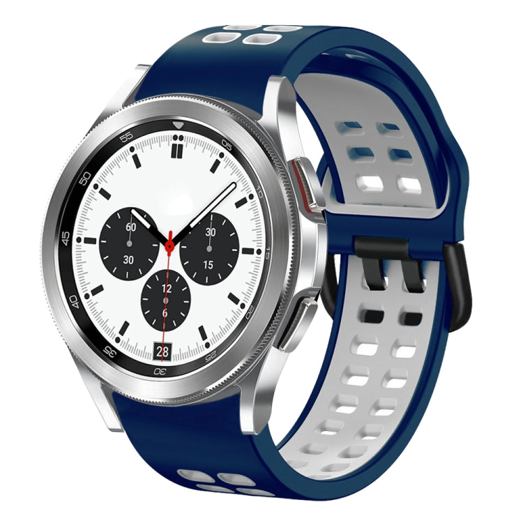 Cinturino in silicone bicolore 20mm per Galaxy Watch4 Classic