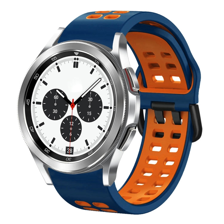 Cinturino in silicone bicolore 20mm per Galaxy Watch4 Classic