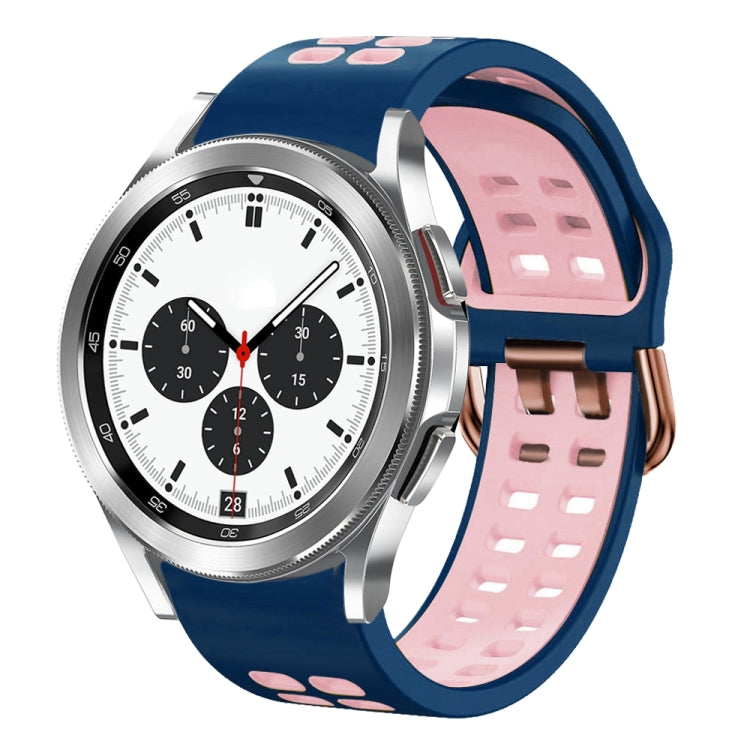 Cinturino in silicone bicolore 20mm per Galaxy Watch4 Classic