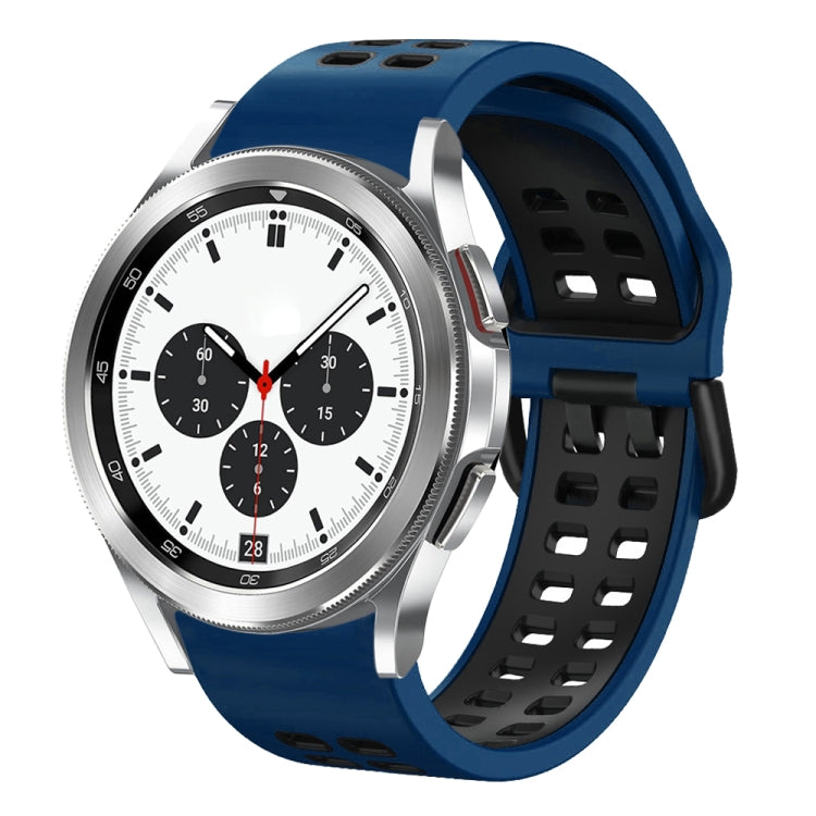 Cinturino in silicone bicolore 20mm per Galaxy Watch4 Classic