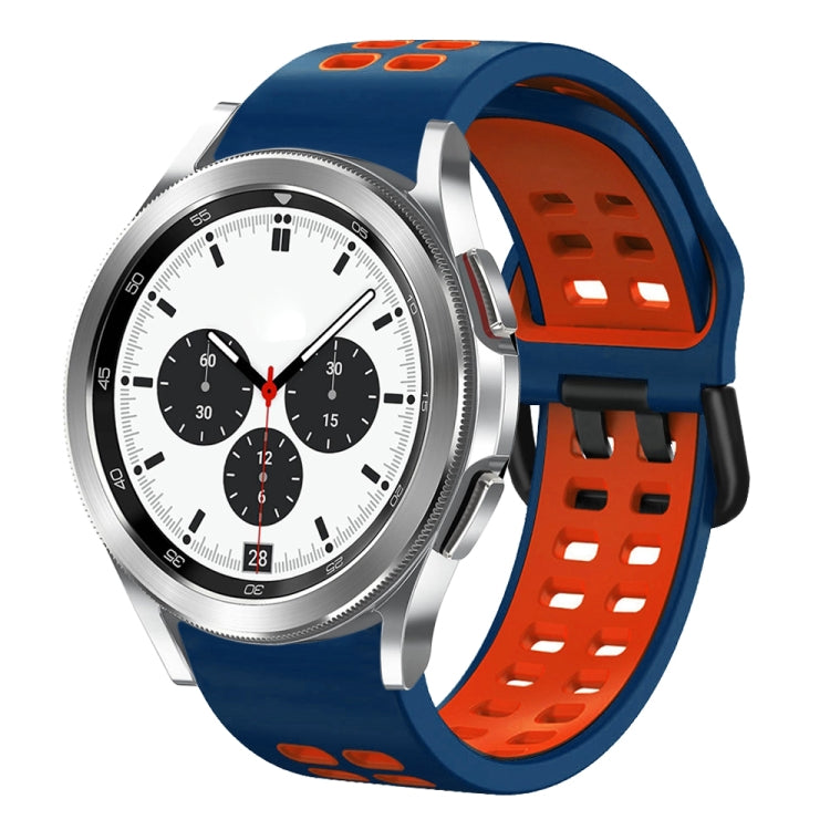 Cinturino in silicone bicolore 20mm per Galaxy Watch4 Classic