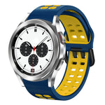 Cinturino in silicone bicolore 20mm per Galaxy Watch4 Classic