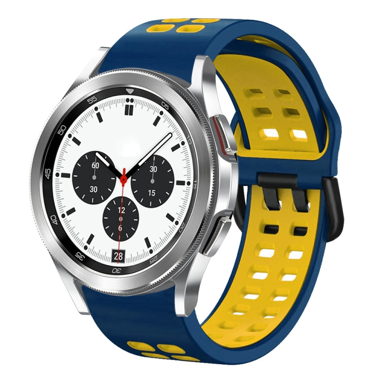 Cinturino in silicone bicolore 20mm per Galaxy Watch4 Classic