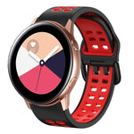 Cinturino in silicone bicolore 20 mm per Galaxy Watch Active 2