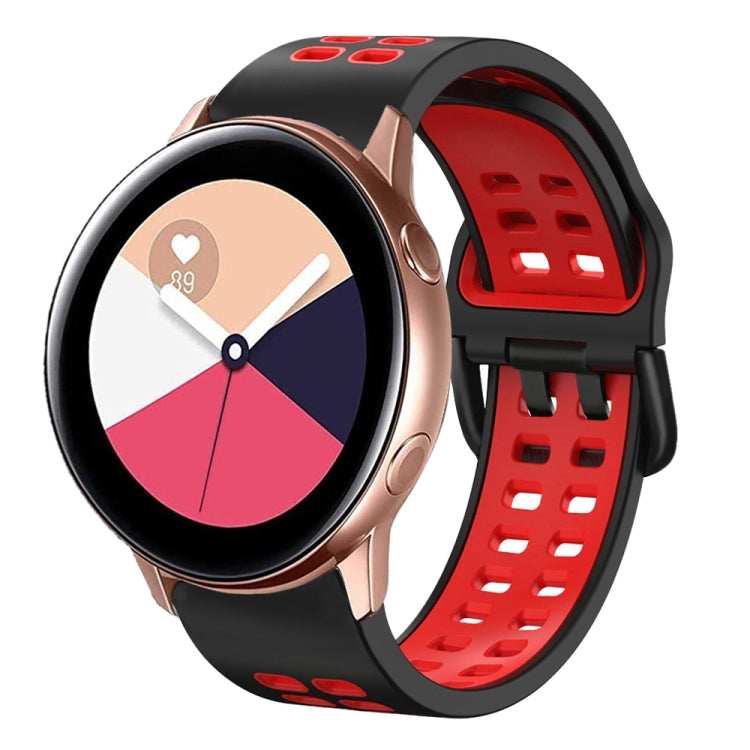 Cinturino in silicone bicolore 20 mm per Galaxy Watch Active 2