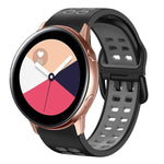 Cinturino in silicone bicolore 20 mm per Galaxy Watch Active 2