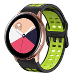Cinturino in silicone bicolore 20 mm per Galaxy Watch Active 2
