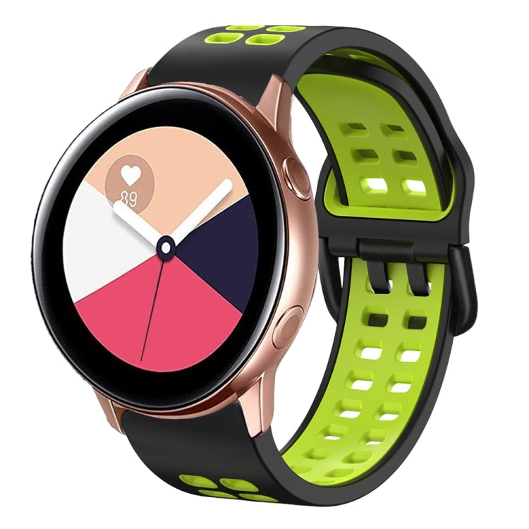 Cinturino in silicone bicolore 20 mm per Galaxy Watch Active 2
