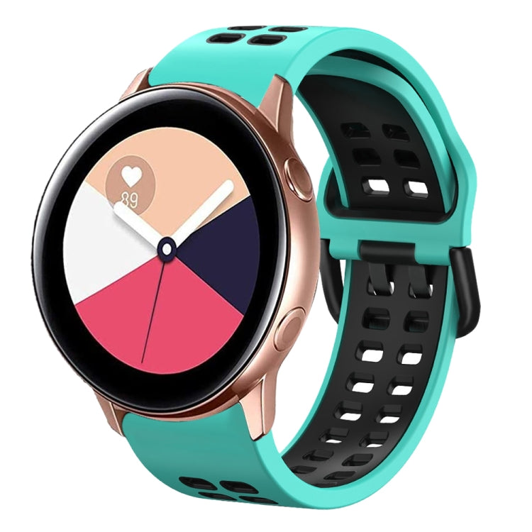 Cinturino in silicone bicolore 20 mm per Galaxy Watch Active 2