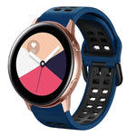 Cinturino in silicone bicolore 20 mm per Galaxy Watch Active 2