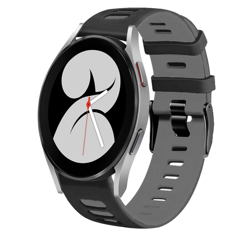 Cinturino in silicone bicolore 20 mm per Samsung Galaxy Watch4 40