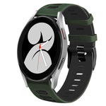 Cinturino in silicone bicolore 20 mm per Samsung Galaxy Watch4 40