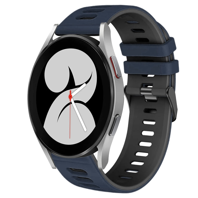 Cinturino in silicone bicolore 20 mm per Samsung Galaxy Watch4 40