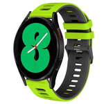 Cinturino in silicone bicolore 20 mm per Samsung Galaxy Watch4 44