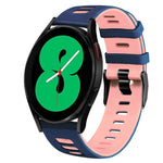 Cinturino in silicone bicolore 20 mm per Samsung Galaxy Watch4 44