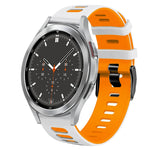 Cinturino in silicone bicolore 20 mm per Samsung Galaxy Watch4 Cl