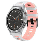 Cinturino in silicone bicolore 20 mm per Samsung Galaxy Watch4 Cl
