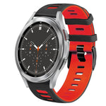 Cinturino in silicone bicolore 20 mm per Samsung Galaxy Watch4 Cl