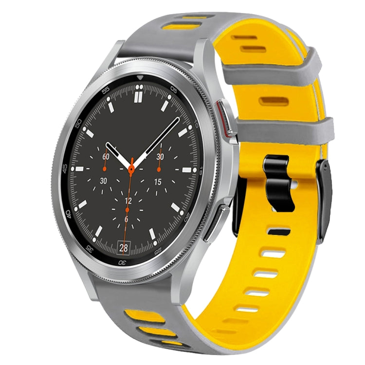 Cinturino in silicone bicolore 20 mm per Samsung Galaxy Watch4 Cl