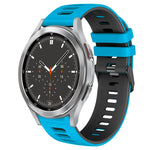 Cinturino in silicone bicolore 20 mm per Samsung Galaxy Watch4 Cl