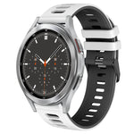 Cinturino in silicone bicolore 20 mm per Samsung Galaxy Watch4 Cl