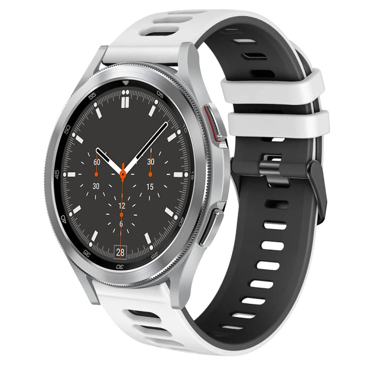 Cinturino in silicone bicolore 20 mm per Samsung Galaxy Watch4 Cl