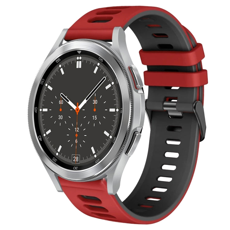 Cinturino in silicone bicolore 20 mm per Samsung Galaxy Watch4 Cl
