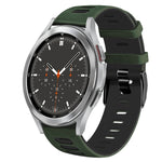 Cinturino in silicone bicolore 20 mm per Samsung Galaxy Watch4 Cl