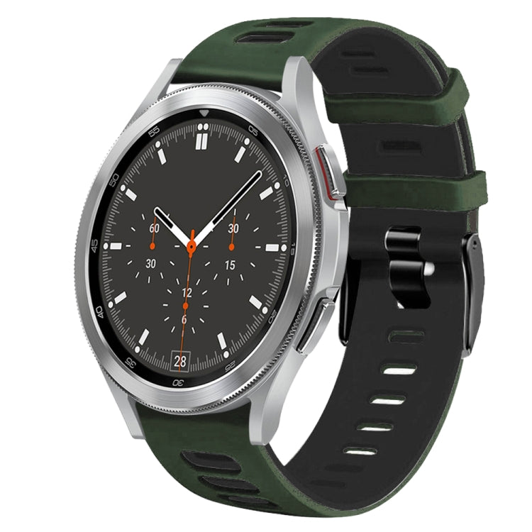 Cinturino in silicone bicolore 20 mm per Samsung Galaxy Watch4 Cl