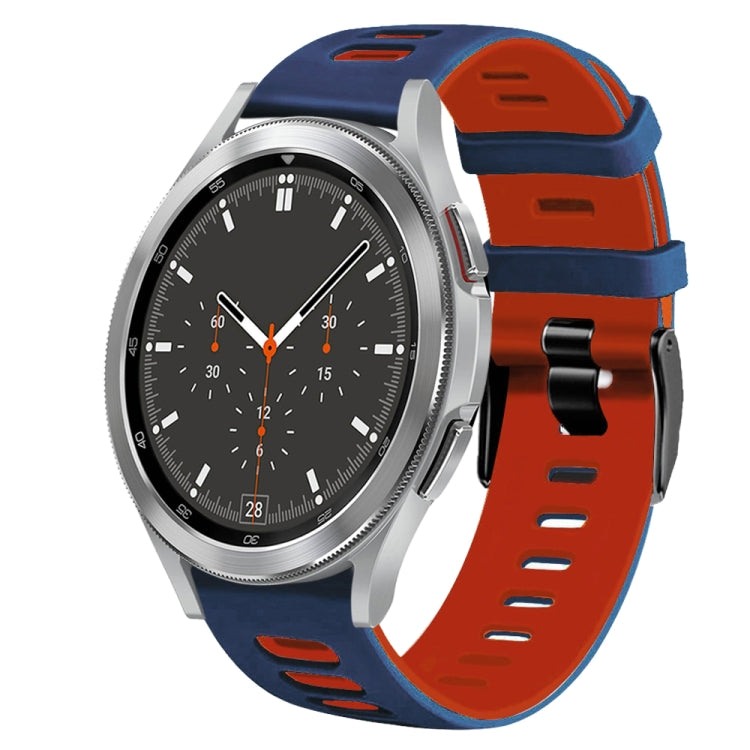 Cinturino in silicone bicolore 20 mm per Samsung Galaxy Watch4 Cl