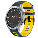 Cinturino in silicone bicolore 20 mm per Samsung Galaxy Watch4 Cl