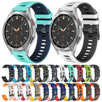 Cinturino in silicone bicolore 20 mm per Samsung Galaxy Watch4 Cl