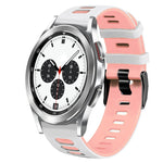 Cinturino in silicone bicolore 20 mm per Galaxy Watch4 Classic 42
