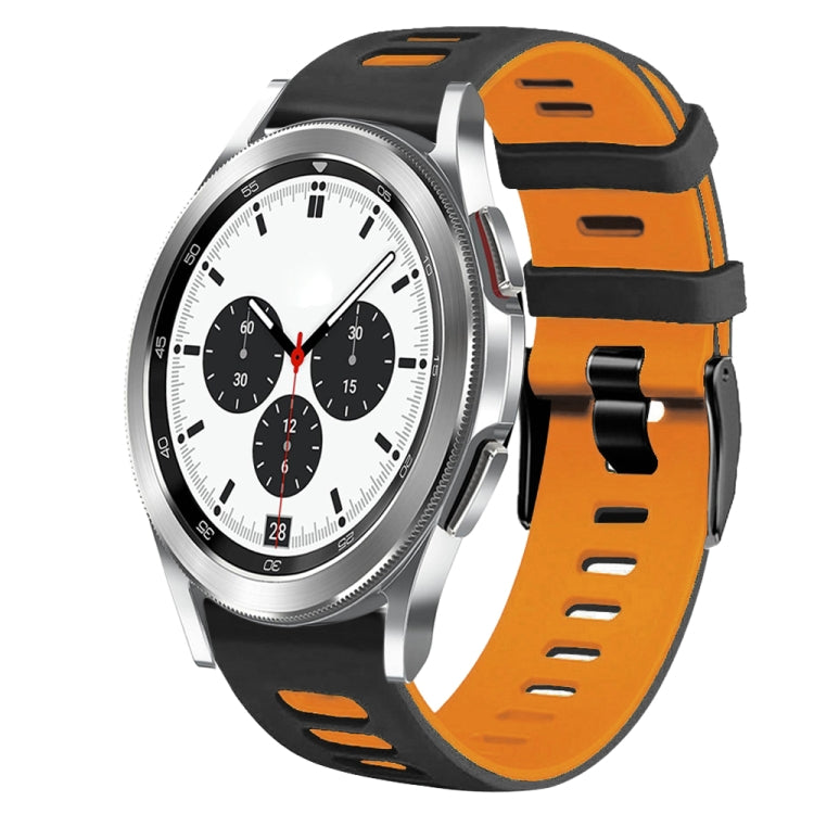 Cinturino in silicone bicolore 20 mm per Galaxy Watch4 Classic 42