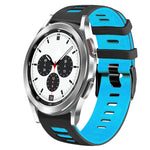 Cinturino in silicone bicolore 20 mm per Galaxy Watch4 Classic 42