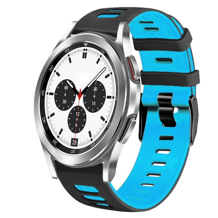 Cinturino in silicone bicolore 20 mm per Galaxy Watch4 Classic 42