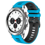 Cinturino in silicone bicolore 20 mm per Galaxy Watch4 Classic 42