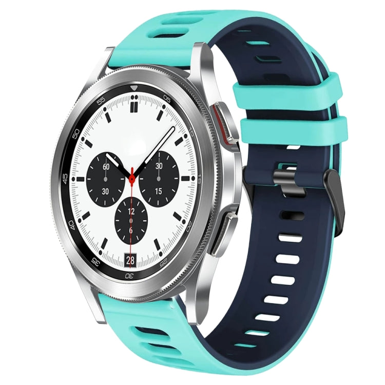 Cinturino in silicone bicolore 20 mm per Galaxy Watch4 Classic 42