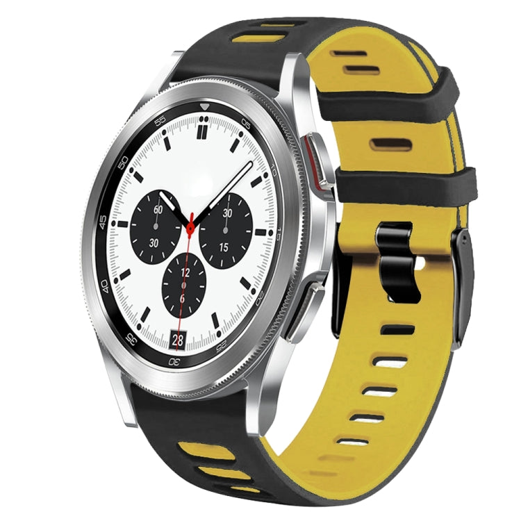 Cinturino in silicone bicolore 20 mm per Galaxy Watch4 Classic 42