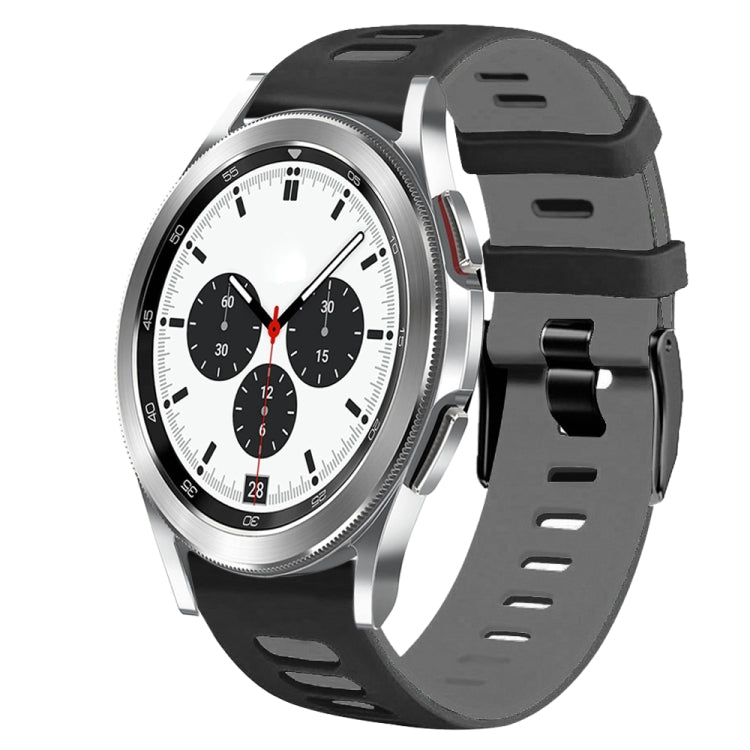 Cinturino in silicone bicolore 20 mm per Galaxy Watch4 Classic 42