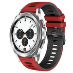Cinturino in silicone bicolore 20 mm per Galaxy Watch4 Classic 42