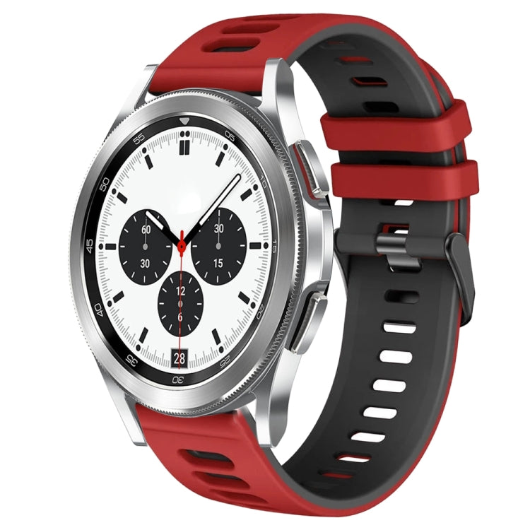 Cinturino in silicone bicolore 20 mm per Galaxy Watch4 Classic 42