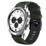 Cinturino in silicone bicolore 20 mm per Galaxy Watch4 Classic 42