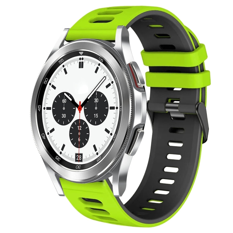 Cinturino in silicone bicolore 20 mm per Galaxy Watch4 Classic 42