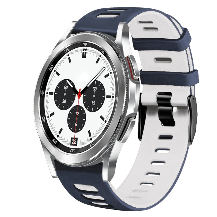 Cinturino in silicone bicolore 20 mm per Galaxy Watch4 Classic 42