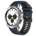 Cinturino in silicone bicolore 20 mm per Galaxy Watch4 Classic 42