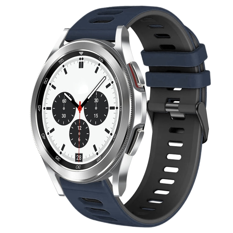 Cinturino in silicone bicolore 20 mm per Galaxy Watch4 Classic 42