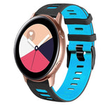 Cinturino in silicone bicolore 20 mm per Samsung Galaxy Watch Act
